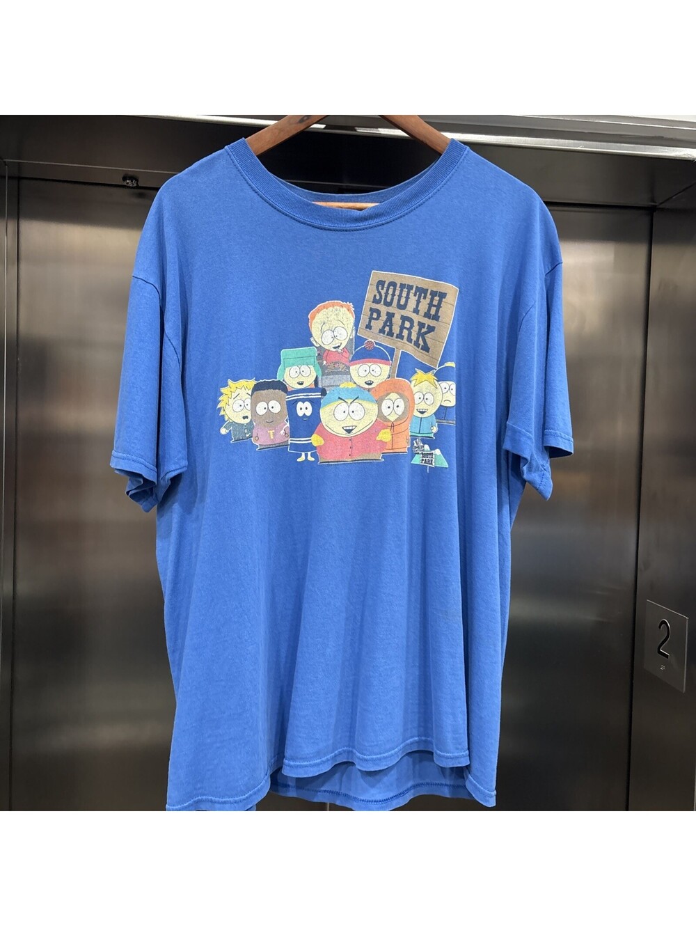 Vintage 00s South Park Comedy Central Characters Promo Shirt